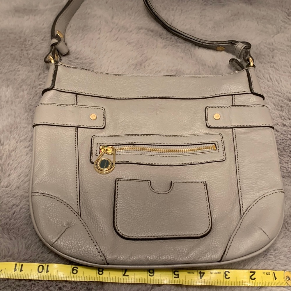 Isaac Mizrahi Leather Crossbody Bag